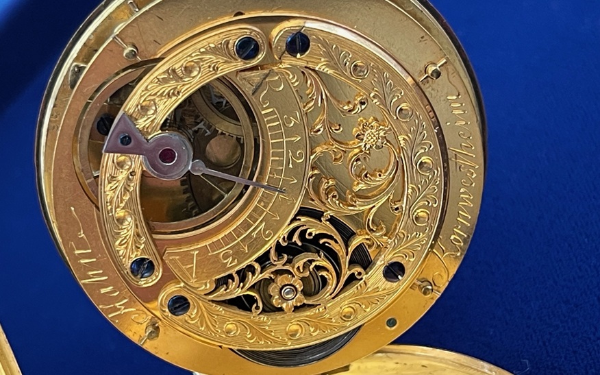 Eine originale Hahn-Uhr ist als Dauerleihgabe zurück in Kornwestheim.