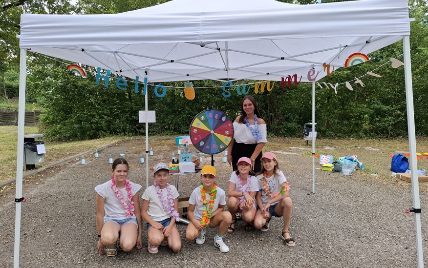 Spielstationen auf Spendenbasis