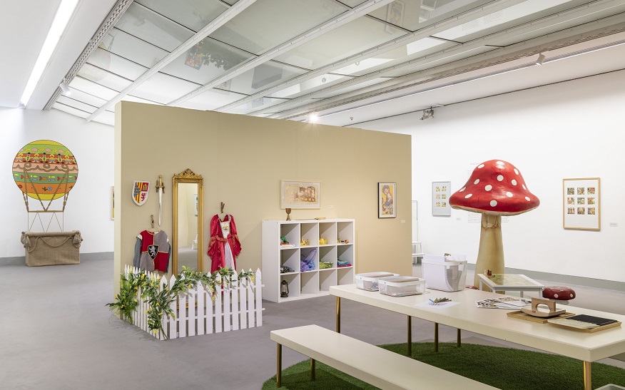 Die Kostüme waren Teil der Ausstellung "Die fabelhaften Abenteuer von Lurchi und Mecki" im Museum im Kleihues-Bau. Die Kostüme waren Teil der Ausstellung "Die fabelhaften Abenteuer von Lurchi und Mecki" im Museum im Kleihues-Bau.