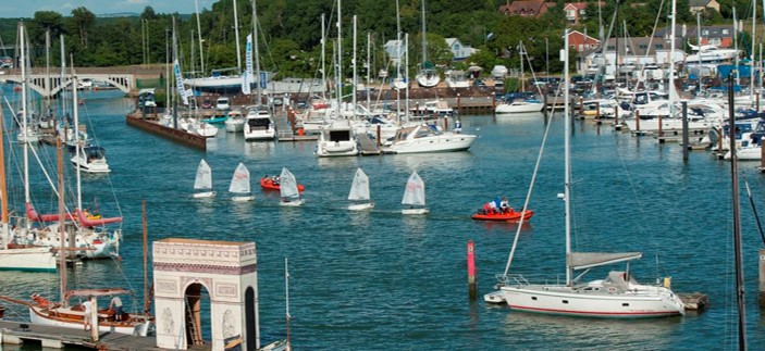 Bild vom Hafen in Eastleigh