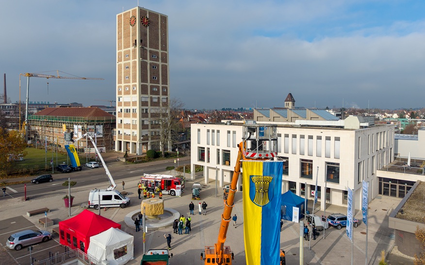 Imposant waren auch die Gefährte auf dem Marktplatz.
