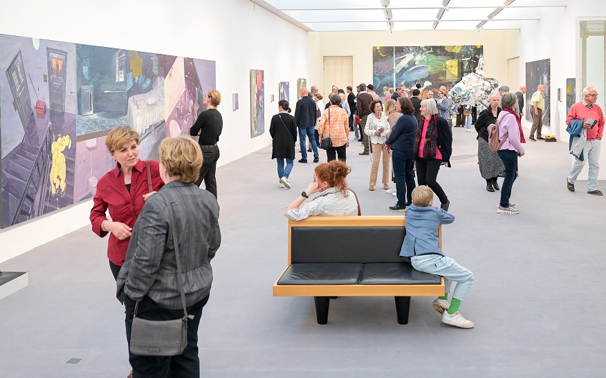 Seit Kurzem ist im Museum im Kleihues-Bau unter anderem die neue Ausstellung von Ruprecht von Kaufmann, "Der letzte Akt", zu sehen.