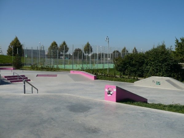 Skatepark im Freizeitgelände Pattonville