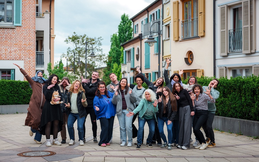 Das Team der Abteilung Jugend (es fehlen drei Personen) Foto der Mitarbeiterinnen und Mitarbeiter der Abteilung Jugend