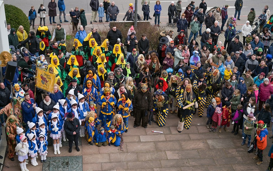 Im vergangenen Jahr hat der Rathaussturm zahlreiche Begeisterte angelockt. Darauf hoffen die Verantwortlichen und die Zünfte auch in diesem Jahr.