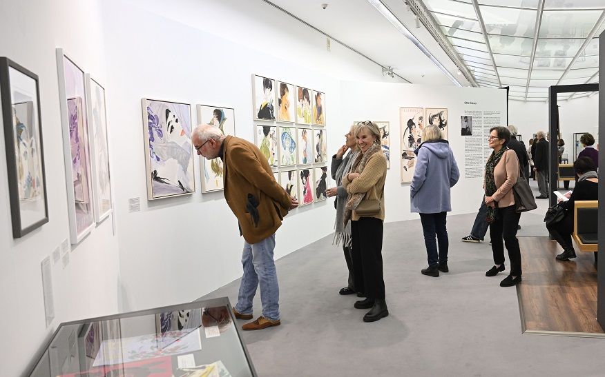 Die neue Ausstellung Ideale Linien hat freut sich auf zahlreiche weitere Besucherinnen und Besucher. Foto: Yakup Zeyrek Die neue Ausstellung Ideale Linien hat freut sich auf zahlreiche weitere Besucherinnen und Besucher. Foto: Yakup Zeyrek